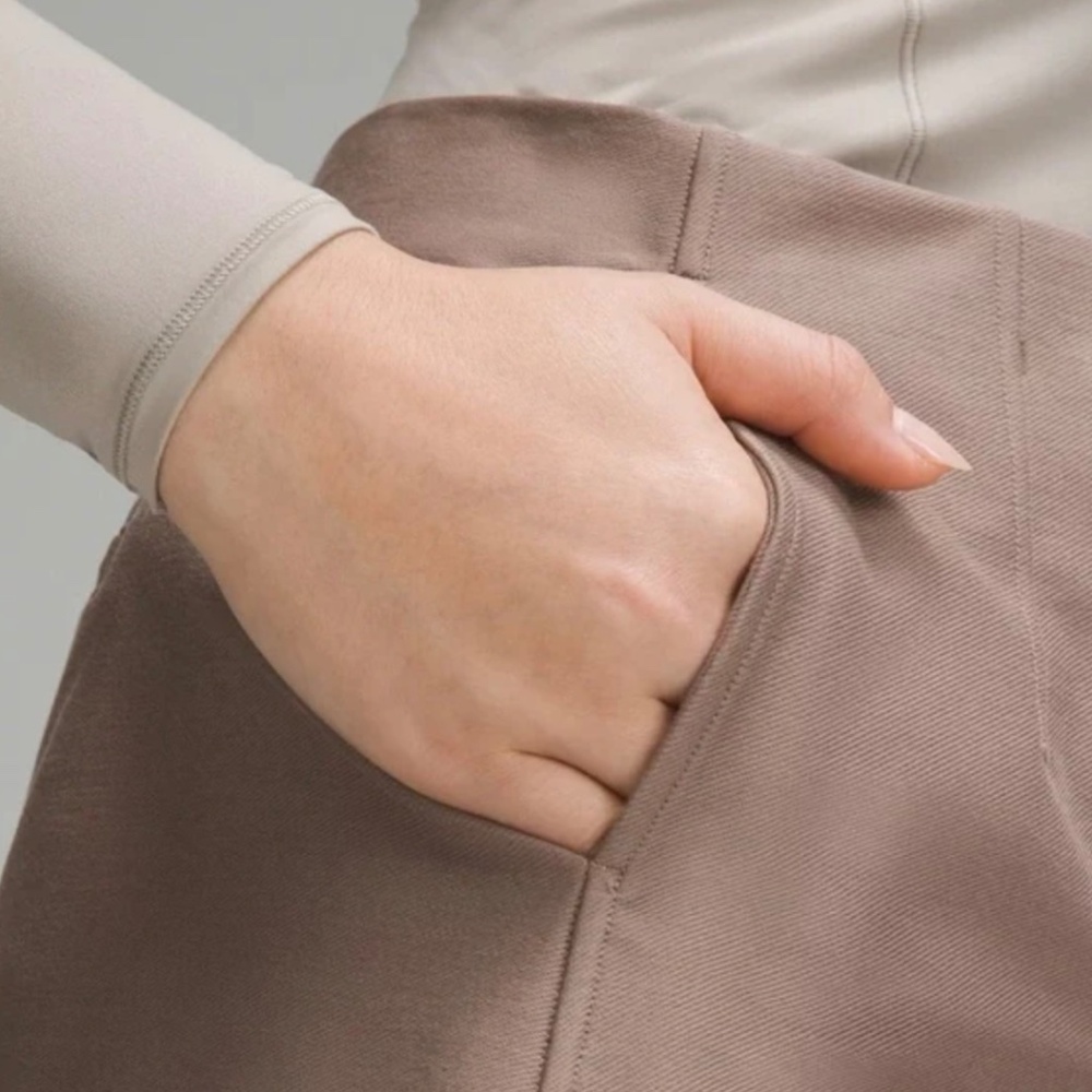 Lululemon Utilitech Shorts 8 Taupe - Picture 2 of 6